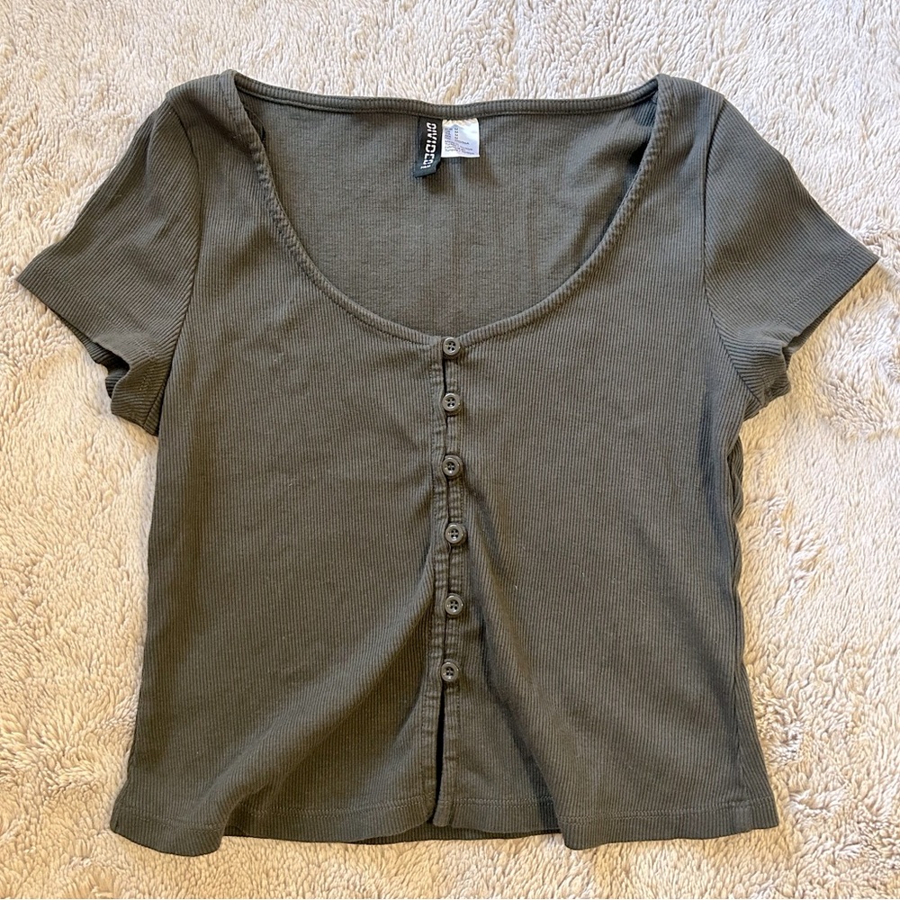 H&M WOMEN’S CROP TOP